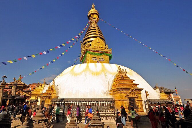 1 Day Kathmandu Valley Sightseeing Tour - Stop 1: Boudhanath Stupa and the Art of Slowing Down