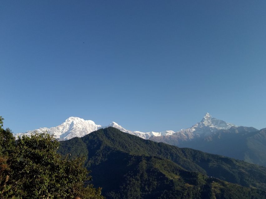 1 N 2 Days easy Dhampus,Australian camp trek from Pokhara - Day 2: sunrise over Annapurna, breakfast, then Dhampus village time