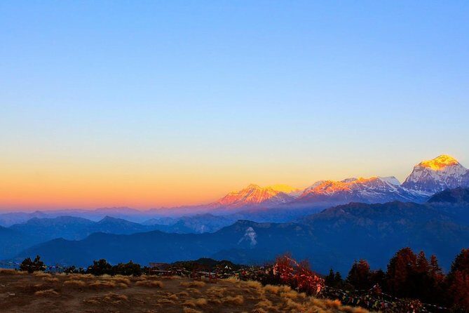 2 Days Australian Camp Trek from Pokhara - Day 2: Sunrise morning, then descent via Dhampus to Phedi and drive back