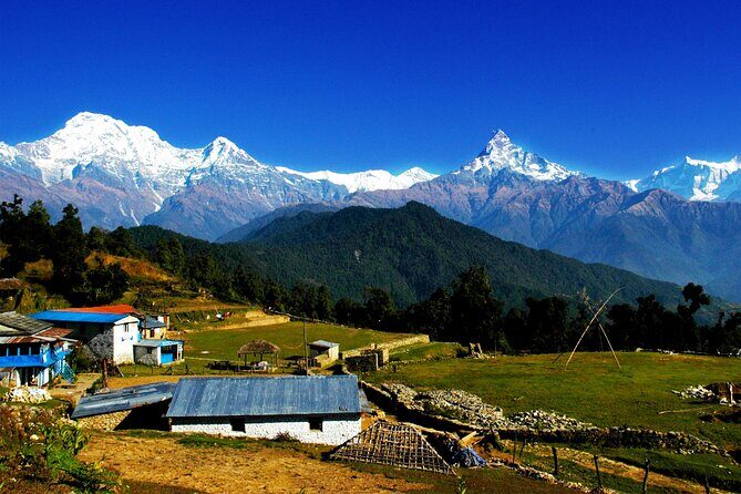 3 Day Australian Camp Dhampus Ghandruk Easy Trek in Pokhara - Day 3: Sunrise Over Annapurna and the Descent to Birethanti