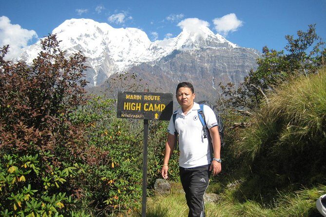 5 Days Mardi Himal Base Camp Trek - Day 1 from Lakeside Pokhara to Pothana View Point: warm-up with real mountain edges