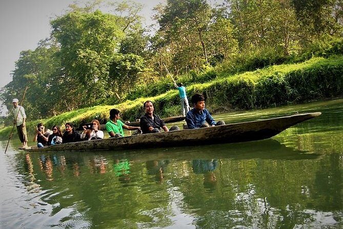 5 night / 6 days Kathmandu Nagarkot Chitwan Pokhara tour - Chitwan National Park Day: Jeep Safari, Canoeing, and Culture Time