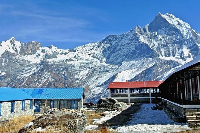 6 Night 7 Days ABC Trek - Chhomrong to Bambo to Dobhan (2600 m): forests and bamboo make the grind easier
