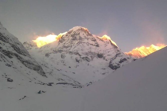 6 Night 7 Days ABC Trek - MBC to ABC (about 4130 m) and back to Himalaya: the day of the main payoff