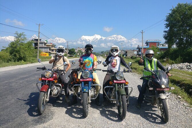 7 days Nepal Motorcycle tour - Days in Pokhara: Lakes, Caves, and Peace Pagoda Timing