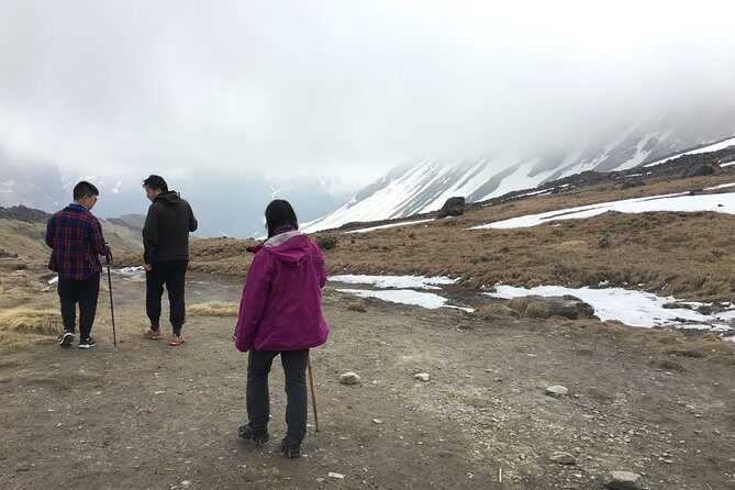 Annapurna Base Camp Trek form Kathmandu - Bamboo and Jhinu Danda: the descent that keeps moving
