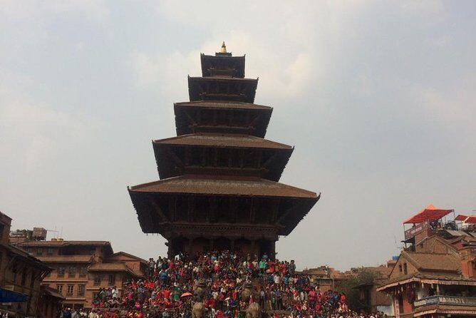 Bhaktapur - Nagarkot Day tour - Bhaktapur Durbar Square: Golden Gate and Palace of 55 Windows