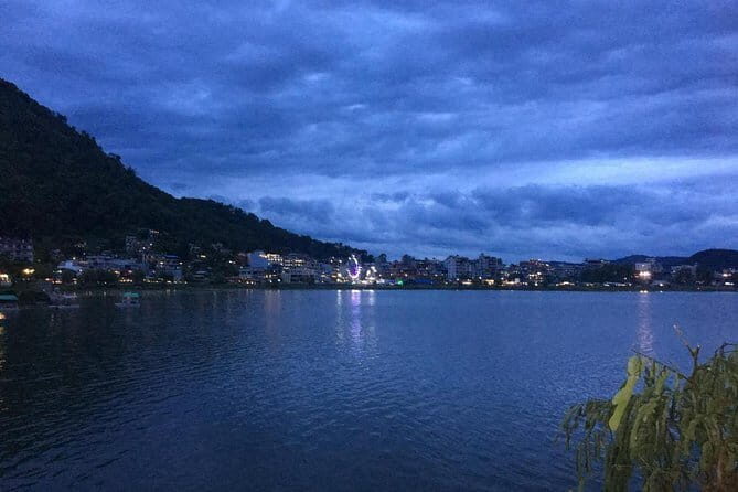 Evening Roaming to North Lakeside with Motorcycle - Motorcycle freedom on Pokhara’s north lakeside
