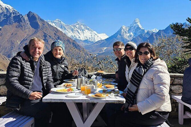 Everest Base Camp Helicopter Tour landing at Everest View Hotel - The Aircraft and Seating: Small Plane Reality, Big View Potential