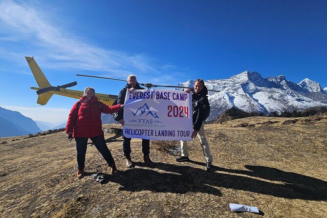 Everest base camp helicopter tour with Guarenteed Landing - The 5:45am Start: Why This Tour Feels Intense (In a Good Way)
