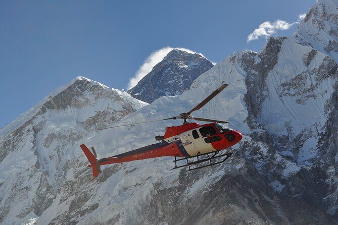 Everest Base Camp Tour & View Point by Helicopter from Katmandu - A Helicopter Shot From Kathmandu to Everest Country