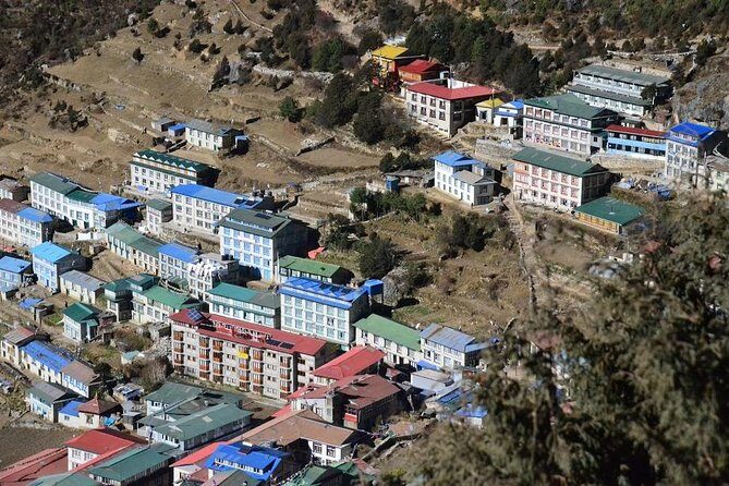 Everest Base Camp trek- 13 Days - Tengboche at 3860m: monastery culture and serious mountain views