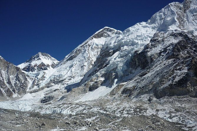 Everest Base Camp Trek 16 Days - Entering the Everest approach: ice sheets, icefalls, and cascades