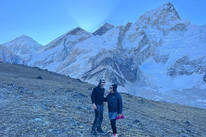 Everest Base Camp trek with Helicopter return 9 days - From Dingboche toward the Khumbu Glacier: the steep, remote stretch