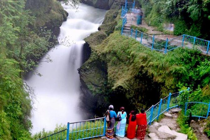 Family Tour - Sarangkot sunrise and Pokhara Valley stops: views, waterfalls, caves