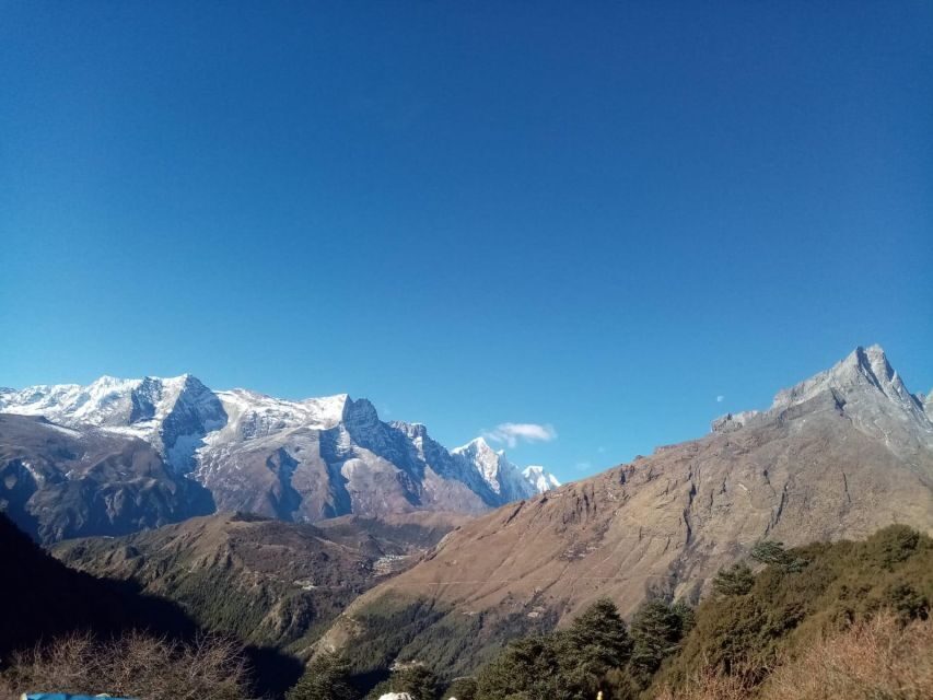 From Kathmandu Budget: 15 Day Everest Base Camp Trek - Namche to Tengboche and Dingboche: monasteries, bridges, and big views