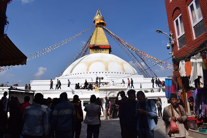 Half Day Boudhanath Stupa Tour in Kathmandu - Boudha Stupa Thanka Center: Art You Can See Up Close