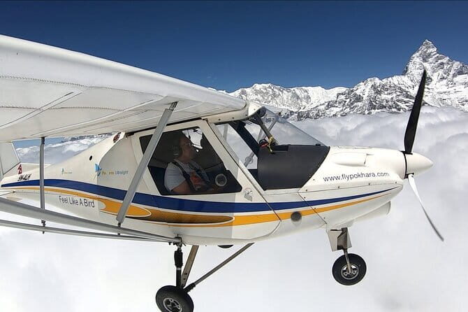 Himalayas Ultra Light Aircraft flight - Pickup, Private Transportation, and a Low-Stress Day