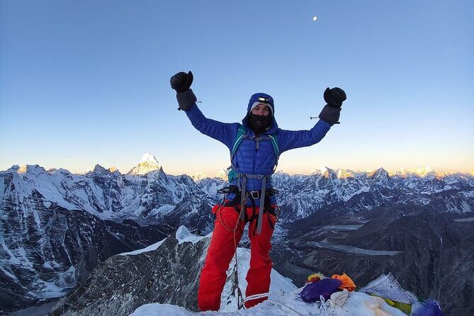 Island Peak Climbing - The real support system: leaders, guides, and group equipment