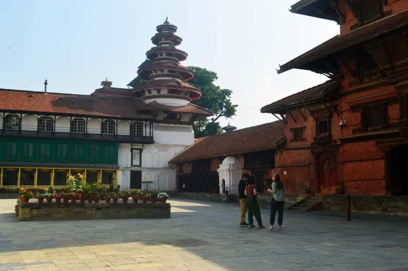 Kathmandu 4-Heritage Sites Tour - Swayambhunath Monkey Temple: panoramic views with shrines at every turn
