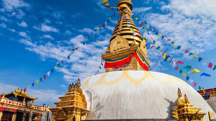 Kathmandu: Chandragiri Cable Car and Monkey Temple Tour - Chandragiri Hills and the zipline moment
