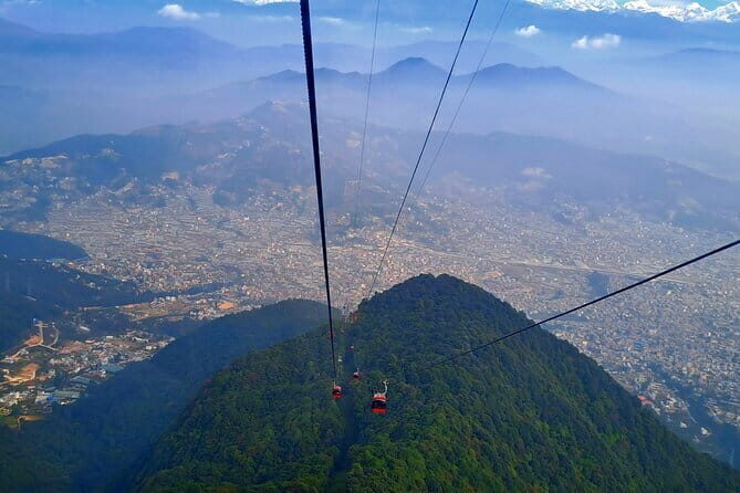 Kathmandu Chandragiri Cable Car and Swayambhunath Private Tour - The 365 Steps Choice: Walk Up or Use the Back Entrance