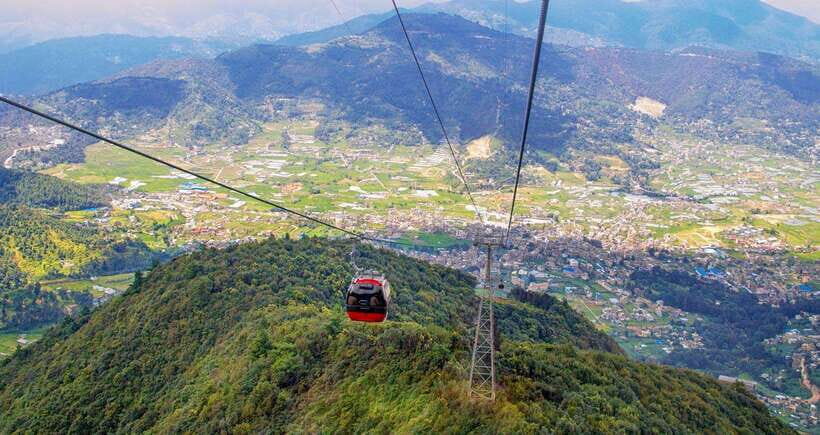 Kathmandu: Chandragiri Cable Car Half Day Tour - The Chandragiri gondola ride: short, smooth, and surprisingly scenic
