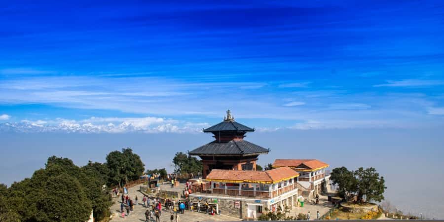 Kathmandu: Chandragiri Hills & Kathmandu Durbar Square Tour - On Top of Chandragiri: Temple Stops, Forest Trails, and the 180-Degree View