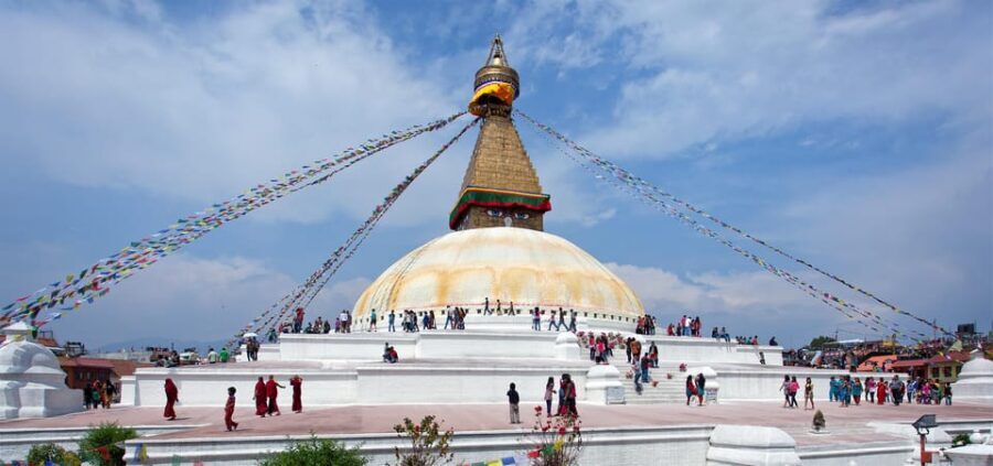 Kathmandu: City Highlights Bus Tour Full Day - Swayambhunath Temple: The Stop Where Footwear and Patience Matter