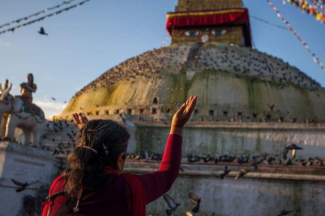 Kathmandu City in One Day with Bodhnath Stupa - Swayambhunath Monkey Temple: Views Over Kathmandu Valley