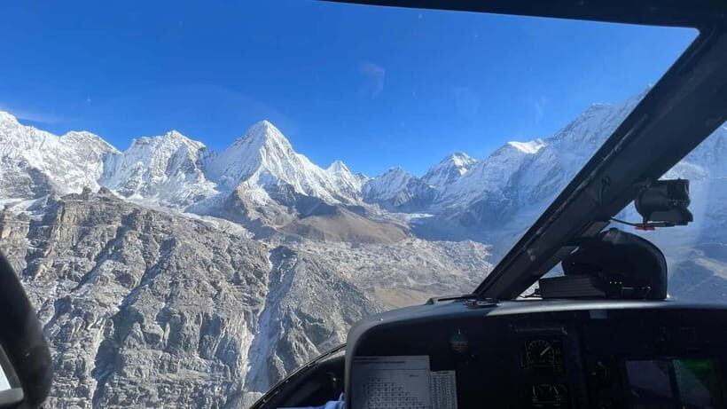 Kathmandu: Everest Helicopter Tour with Landing & Breakfast - Head Back: Refuel and Return Flight to Kathmandu