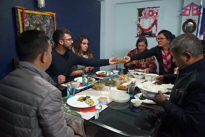 Kathmandu Food Crawl & Market Tour - Street food in Kathmandu: momo, chatamari, and laphing