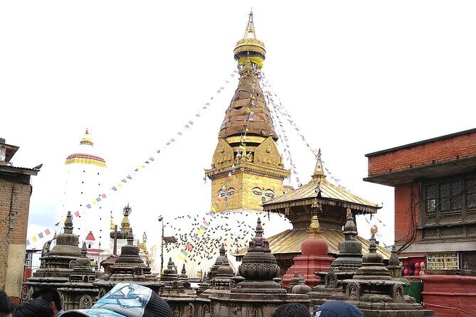 Kathmandu Full-Day Private Tour with Pick Up - Stop 1: Swayambhunath Monkey Temple and Buddhist Life (About 1 Hour)