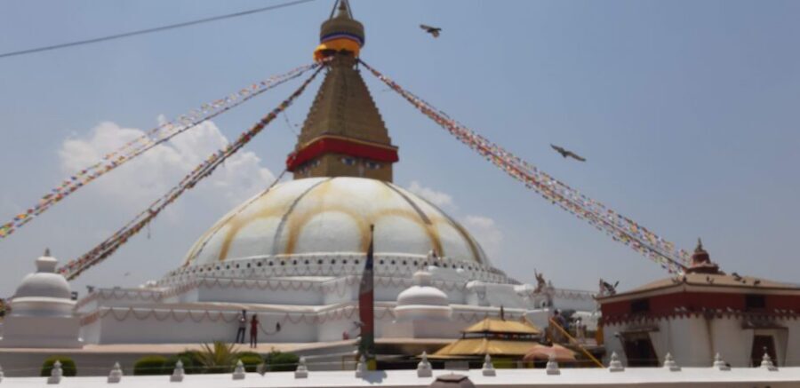Kathmandu: Guided -Day Tour of World Heritage Sites - Boudhanath Stupa: one of the largest in the world