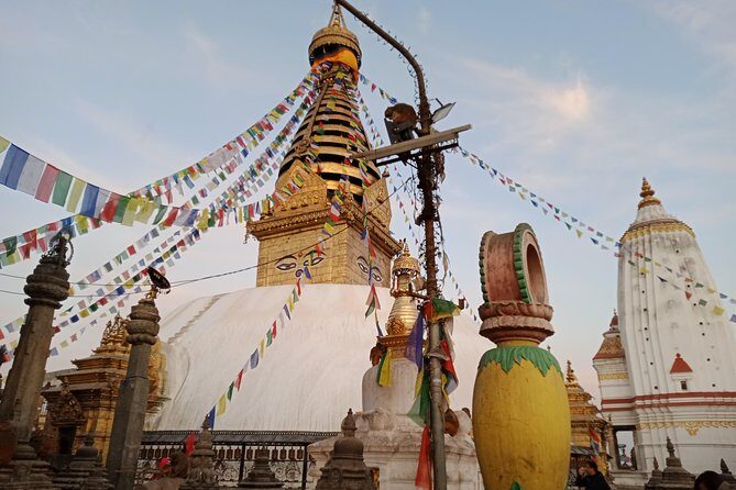 Kathmandu introductory tour, a typical day trip in Kathmandu - Stop 3: Boudhanath Stupa, prayer wheels, and doing Kora the right way