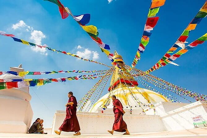 Kathmandu: Kopan Monastery, Swayambhu and Boudha Nath Stupa Tour - Boudhanath Stupa: One Hour at Kathmandu’s Spiritual Center