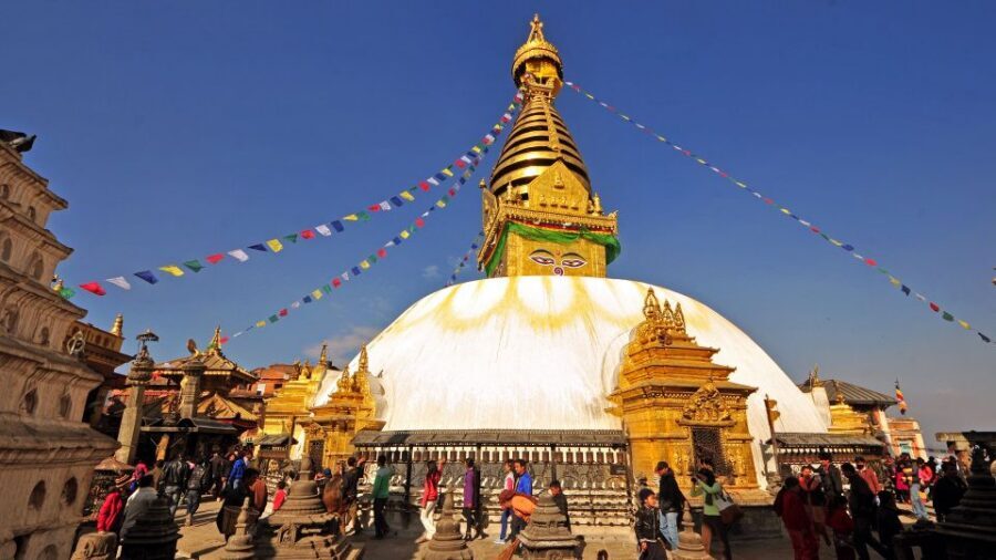 Kathmandu: Monkey Temple and Chandragiri Cable Car Ride Tour - Morning pickup to Chandragiri: fast comfort before the climb