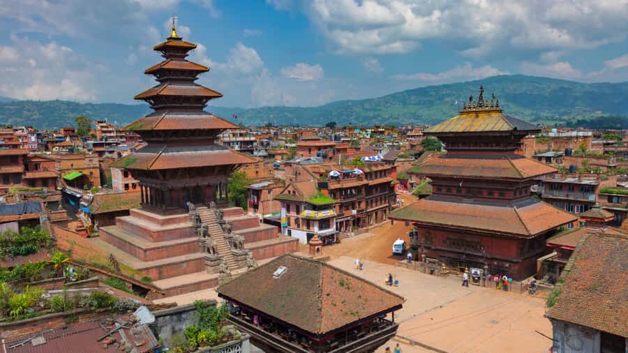 Kathmandu: Private Patan and Bhaktapur Sightseeing Tour - Golden Temple at Hiranya Varna Mahavihar: metalwork you can actually appreciate