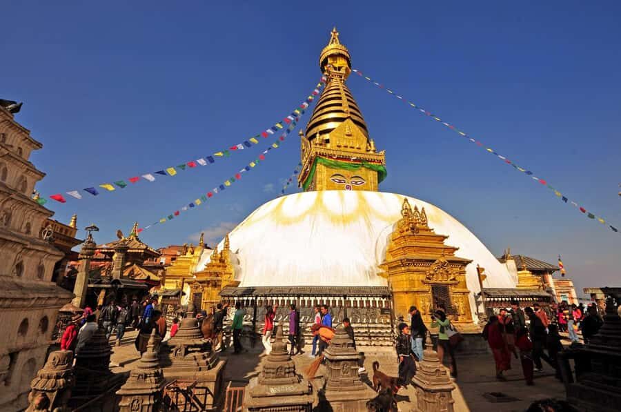 Kathmandu: UNESCO Heritage Day Tour with Private Guide - Swayambhunath Stupa: The Hilltop Views and the Monkey Factor