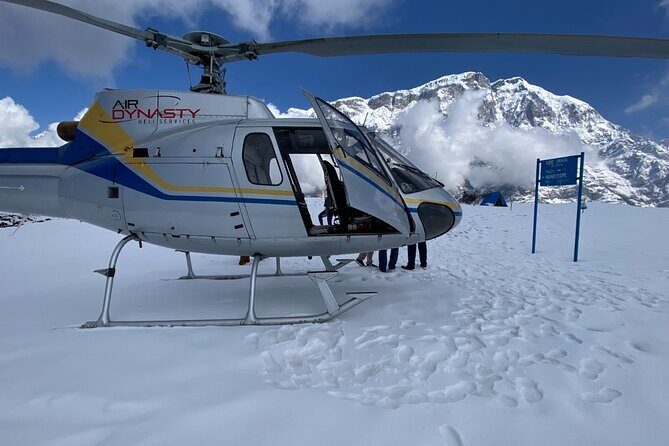 Landing Annapurna Base Camp by Helicopter Tour from Pokhara - That Base Camp Stop: Coffee, Views, and Time Limits