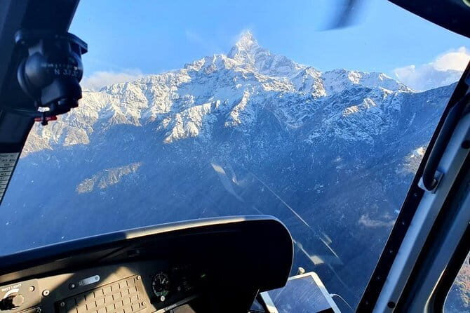Landing Helicopter at Annapurna base camp from Pokhara tour - Price and value: what $640 actually covers