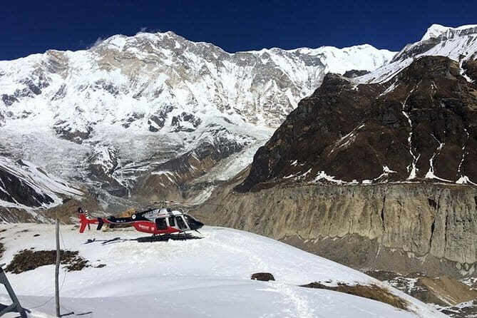 Landing Helicopter at Annapurna base camp from Pokhara tour - Getting the best views: simple prep that pays off