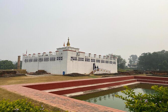 Lumbini (Birth Place of Lord Buddha) Buddhist Tour from Kathmandu Nepal - Ashoka Pillar and the monastic zones: Buddhism in many accents