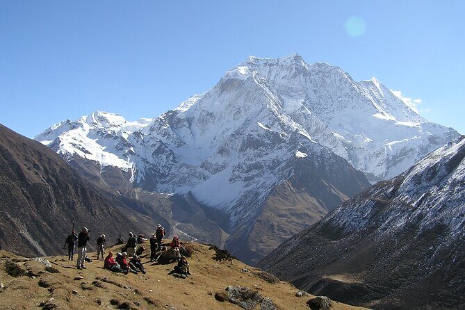 Manaslu Circuit Trek - 12 Days - Toward Larkya La Country: Reaching 3800m and Scanning Named Peaks
