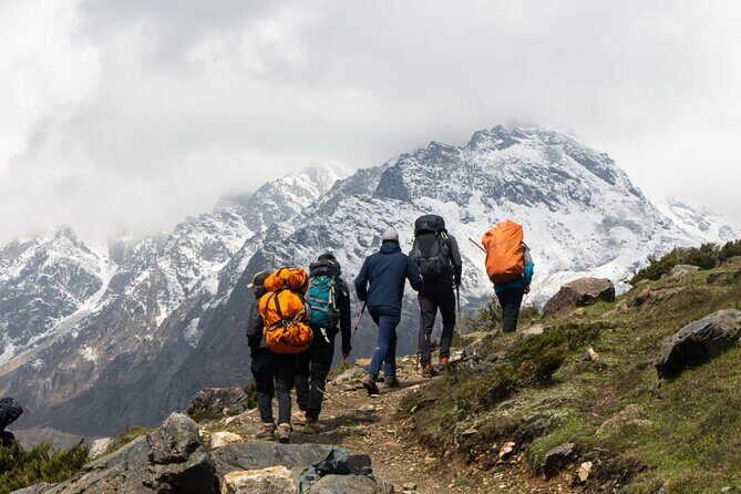 Manaslu Larke Pass Trekking - Your support team: guide Durga and porters that change the experience
