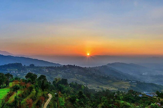 Nagarkot Sunset view tour from Kathmandu - The Arniko Highway drive out of Kathmandu Valley