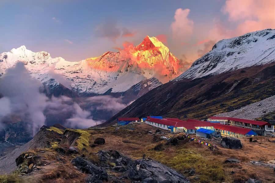 Nepal: Time For Easy Annapurna Base Camp Trek - Day 4: Explore Base Camp, Then Trek to Bamboo at 2,400 m