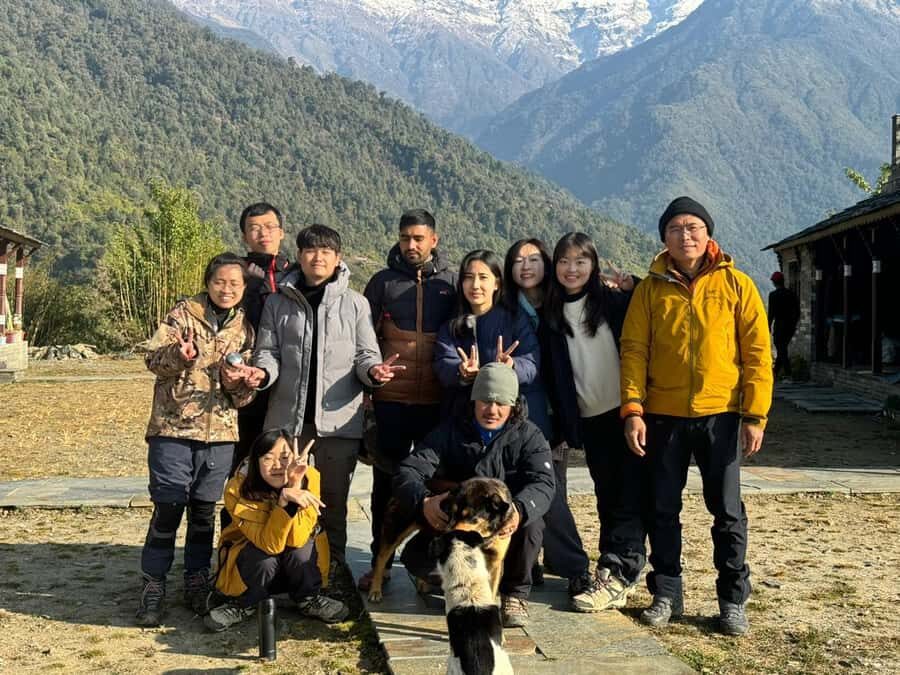 Pkr. Backpacker Group Dep.: 4 Day Mardi Himal Base Camp Trek - Sunrise push to 4,500m Mardi Himal Base Camp (then back to Low Camp)