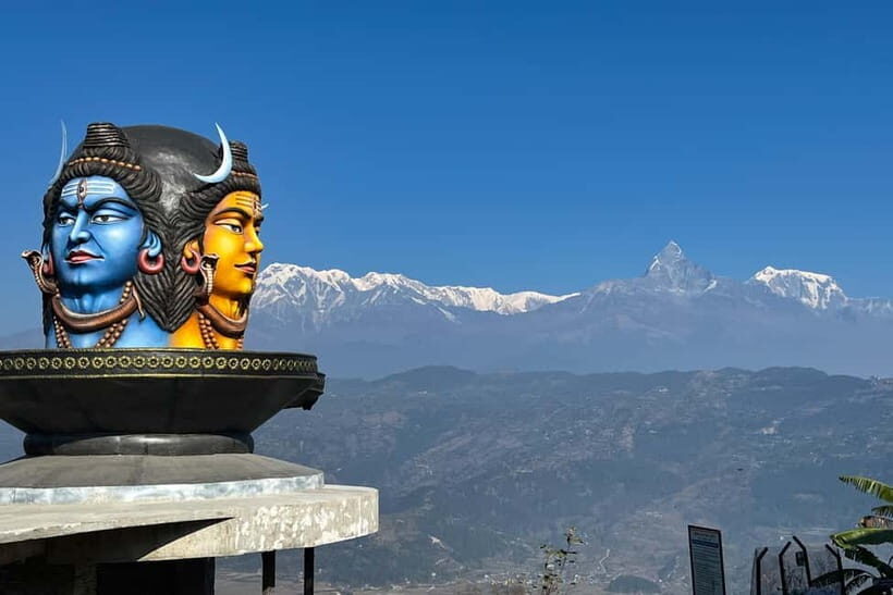 Pokhara: 1-Day World Peace Pagoda and Lord Shiva Statue Trek - Phewa Lake boat time and Barahi Temple island stop