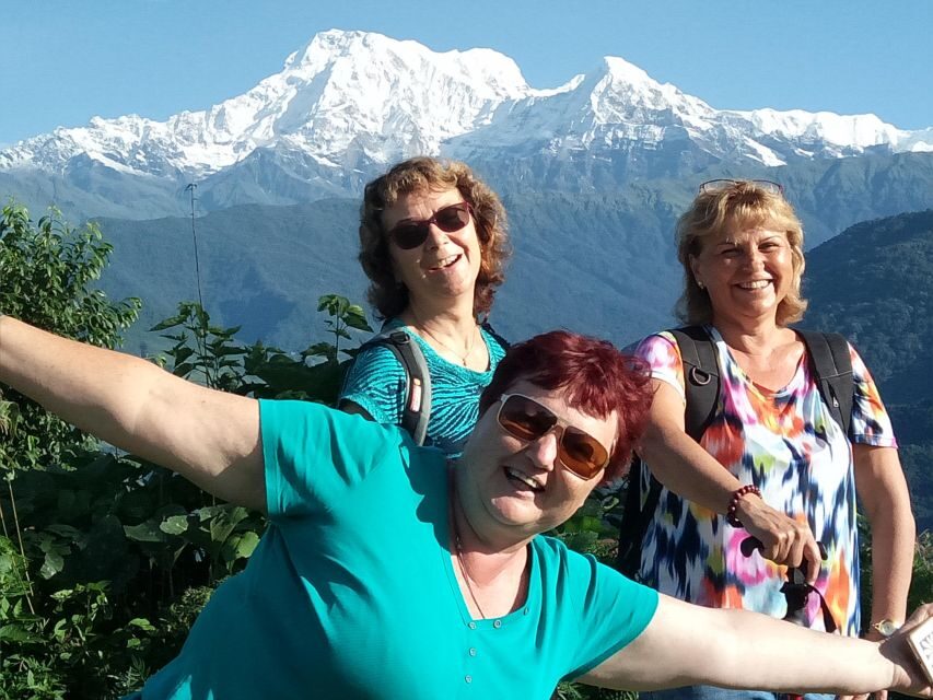 Pokhara: 3-Day Trek - Day 1: Naudanda, Dhampus, Pothana, then Australian Camp
